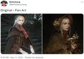 BettyJiang @BettyDesuJiang Original - Fan Art 9:37 PM · Nov 11, 2021 · Twitter for Android
