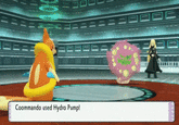 DEE %3D Coommando used Hydro Pump!