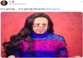 ... @imperfecthosts it's giving... it's giving librarian #Dragula