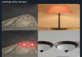 ceiling t---- lamps