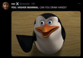 YOU. HIGHER MAMMAL. CAN YOU DRAW HANDS? * @nezulet · 18h nez YOU. HIGHER MAMMAL. CAN YOU DRAW HANDS?