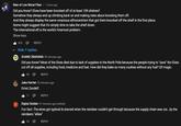 Man of Low Moral Fiber v 1 hour ago Did you know? Elves have been knocked off of at least 109 shelves? Somehow they always end up climbing back on and making rules about knocking them off. And they always display the same voracious elfnocentrism that got them knocked off the shelf in the first place. Some might suggest that it's simply time to take the shelf down. The international elf is the world's foremost problem. Show less I6 435 P REPLY Hide 7 replies 2HAND 2BANANA 59 minutes ago Did you know? Most of the Elves died due to lack of supplies to the North Pole because the people trying to "save" the Elves cut off all supplies, including food, medicine and fuel. How did they bake so many cookies without any fuel? Elf magic. It 49 REPLY Jake Harriet 55 minutes ago Ernst Zundelf. It 11 史 REPLY Digital Soldier 41 minutes ago (edited) Fun fact: The elves got typhoid & starved when the reindeer couldn't get through because the supply chain was cut...by the reindeers "allies" It 24 REPLY