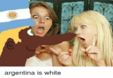 argentina is white