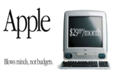 Apple $299/month Mac Blows minds, not budgets.