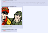 > O Anonymous 12/02/15(Wed)08:56:11 No.43945056 >>43949991 >>43944899 (OP) I had a squad of Imperial Guard, lead by a Commissar, versus Necrons. After most of my squad was murdered by Gauss fire from the Immortals, the squad rolled a morale check and failed. Now, there were only two units left. The Commissar, and a quardsman. The Commissar's special rule kicked in, and he shot the Guardsman in the face..Then charged the Necron lines alone. To his credit, he took out two Immortals with his power sword before he went down. 7 Anonymous 12/02/15(Wed)16:13:14 No.43949991 ► >>43958477 File: 1418489190054.jpg (103 KB, 524x492) exhentai >>43945056 >squad broken due to too many casualties >shoots last surviving member of the squad >squad morale restored O Anonymous 12/02/15(Wed)23:38:40 No.43958477 ► >>43959844 >>43949991 ># of Guardsmen with poor morale: 0