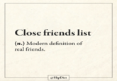 Close Friends story
