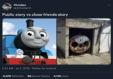 Close Friends story