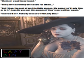 Nobody messes with Lady Dim. "Mother Iwant them found." "They are searching the castle for Ethan." "Not Ethan, the rest of my Lite Brite pieces. My name isn't lady Dim, or is it? How did you get this number? Don't ever call her again." "I showed her. Nobody messes with Lady Dim."