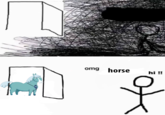 OMG Horse Hi!!! omg horse hi !