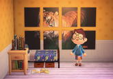 This is where I keep my 12 fascinating issues of Zoobooks AND the tiger poster ARY