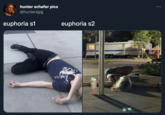 hunter schafer pics @huntersjpg euphoria s1 euphoria s2