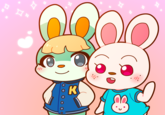 two cutie buns "i got these two cuties on my island and im very happy"
-Peti