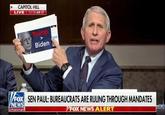 CAPITOL HILL LIVE 11:13 AM ET Trump > Biden FOX SEN PAUL: BUREAUCRATS ARE RULING THROUGH MANDATES NEWS channel VFOX NEWSALERT