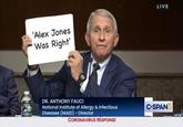 LIVE 'Alex Jones Was Right' DR. ANTHONY FAUCI National Institute of Allergy & Infectious Diseases (NIAID) - Director C-SPAN3 CORONAVIRUS RESPONSE