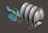 Ass-Wagon .obj file