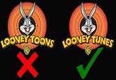 LOONEY TOONS LOONEY TUNES LOONEY TOOVS LOONEY TUNES WB WB