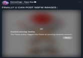 GamesCage - Hype Guy @OnTheDownLoTho FINALLY U CAN POST N---------- : Content warning: Nudity The Tweet author flagged this Tweet as showing sensitive content. Show