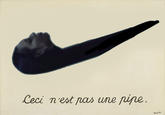 Ceci n'est pas une pine. Magritte