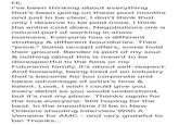 Hi, I've been thinking about everything that's been going on these past months and just to be clear, I don't think that only I deserve to be paid more. I think the entire cast does. Negotiations are a natural part of working in show business. Everyone has a different strategy & different boundaries. Their "price." Some accept offers, some hold their ground. Bender is part of my soul & nothing about this is meant to be disrespectful to the fans or my Futurama family. It's about self-respect. And honestly, being tired of an industry that's become far too corporate and takes advantage of artist's time & talent. Look, I wish I could give you every detail so you would understand, but it's not my place. Thanks again for the love everyone. Still hoping for the best. In the meantime l'll be in New Orleans shooting Interview With A Vampire for AMC - and very grateful to be! Thanks...