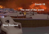 Covid-19 The rest of the world New Zealand Memezila.com!