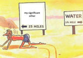 my significant other WATER 1/4 MILE 25 MILES