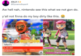 They Whitewashed Wii Sports Matt evil.
(update: it's an April Fools prank. 
<blockquote class="twitter-tweet"><p lang="en" dir="ltr">these replies got me screaming. I love y'all.</p>— JOLLY J✨ (@DynamoSuperX) <a href="https://twitter.com/DynamoSuperX/status/1509586863949967371?ref_src=twsrc%5Etfw">March 31, 2022</a></blockquote> <script async src="https://platform.twitter.com/widgets.js" charset="utf-8"></script>
There's evil, and then there's being just plain cruel)