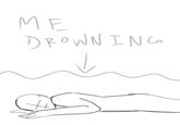 ME DROWN ING