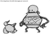 this dog does 11,640 damage per second