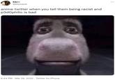 khi☆ @stymeed anime twitter when you tell them being racist and p3dOphilic is bad 6:44 PM · Mar 29, 2022 · Twitter for iPhone