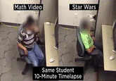 Math Video Star Wars Same Student 10-Minute Timelapse