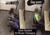 VEEPMA Video Gay p--- Same Student 10-Minute Timelapse