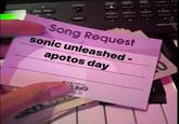 VOICE/PER Song Request sonic unleashed - apotos day TNG TH