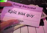 VOICE/PE Song Request Epic sax guy TNG