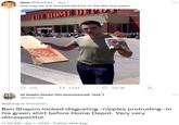 Jane @JaneOst_ · Apr 1 this may be the funniest picture of the last few years THE HOME DEPO OME THE 27 5,644 106.9K 534 isi baehr-breen (its pronounced 'izzy') @isaiah_bb Replying to @JaneOst_ Ben Shapiro looked disgusting--n------ protruding--in his green shirt before Home Depot. Very very disrespectful. 11:46 AM · Apr 1, 2022 · Twitter Web App