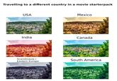 Filtering a trip | /r/memes Travelling to a different country in a movie starterpack USA Мexico India Canada Scandinavia / Eastern Europe South America