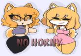 NO HORNY