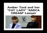 Amber Turd and her "CAT LADY" "AMICA CREAM" Lawyer It's Fine CO I'm Fine Everything Is Fine