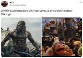 @smilingnodding white supremecist vikings versus probably actual Vikings