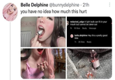 Light Bulb Challenge Bº Belle Delphine @bunnydelphine. 21h you have no idea how much this hurt INTERNET PRIN redacted_edge A light bulb can fit in your mouth but cannot be taken out Th 10 likes Reply Message belle.delphine Hey this a pretty good idea 1h 25 likes Reply
