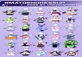 #MAYDENDRESSUP * 2022 BY UNKNOWNSEY 2. 3. 6. 10. 11. 12. 13. 15. 15. 13. 19 20. 21. 22. 23. 25. 26. 27 2B. 23 30. NKNOWNSP