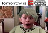 Tomorrow is STAR LEGO WARS. THE SKYWALKER SAGA