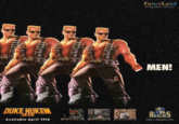 DUKE NUKEM Avaliable April 19th SRING FuncoLand Bring Home The Em MEN! REALM http://drealms.com