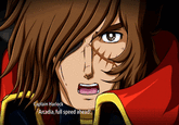 Captain Harlock Arcadia, full speed ahead!