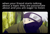 when your friend starts talking about a topic they are passionate about and you are eager to listen nelodyssong.tumblr U P