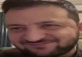 Smug Zelensky