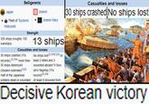 <a href="https://en.wikipedia.org/wiki/Battle_of_Myeongnyang">The Battle of Myeongnyang</a> was a decisive battle between Joseon and Sengoku Japan, where the Japanese invasion fleet where dealt a massive blow by the numerically fewer Koreans.

Given the disparity in numbers of ships, the naval battle is regarded as one of the most tactically brilliant victories in the history of warfare, and a humiliating naval defeat for the Japanese. 

Even after the victory, however, the Joseon navy was still outnumbered by remaining Japanese forces, so Admiral Yi withdrew to the Yellow Sea to resupply his fleet and have more space for a mobile defense.

After the Korean navy withdrew, the Japanese navy made an incursion into the western coast of Korea, near some islands in Yeonggwang County.