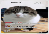 Wawa V HP 999 Ability Wawa Wawa Knocks Out The Opponent Pokemon With Only One Move Wawa Stare The Opennet next move will do half the damage x2 4-99 Mus. WAWA D 160376744/26* your opponCHE CORES & THREE CONS 62020 Pokémon / Nintendo/Creatures / GAME FREAK/aschefield