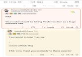 17.3k + ResponsibilityNo3245 15h A------ Aficionado [15] 1885 Share Reply Vote na d SO 335 Awards ΝΤΑ Your sister should be taking Paul's reaction as a huge marinara flag. Reply 59.4k katsikakifrikase 15h 3 26 Awards I surrender to your mastery waves alfredo flag ETA: wow, thank you so much for these awards! 32 + 25.1k +