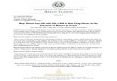 SAL OF MARKE TEXAS HOUSE OF REPRESENTATIVES BRYAN SLATON District 2 For Immediate Release Monday, June 6, 2022 Contact: Andrew McVeigh andrew.meveigh@house.texas.gov Rep. Slaton Says He will File a Bill to Ban Drag Shows in the Presence of Minors in Texas This comes days after a drag show in Dallas allowed children to participate GREENVILLE, TEXAS - Following several news stories and videos over the weekend in which underage Texas children were subjected to inappropriate sexual content by adults, State Representative Bryan Slaton announced he plans to file legislation protecting kids from drag shows and other inappropriate displays as soon as the next legislative session begins. Representative Slaton issued the following statement: "The events of this past weekend were horrifying and show a disturbing trend in which perverted adults are obsessed with sexualizing young children. As a father of two young children, I would never take my children to a drag show and I know Speaker Dade Phelan and the rest of my Republican colleagues wouldn't either. Protecting our own children isn't enough, and our responsibility as lawmakers extends to the sexualization that is happening across Texas." Representative Slaton has already announced that he will continue his fight to make sex change therapies on minors "child abuse." Similar legislation was killed by Republicans in the Texas House in 2021. Representative Slaton further added: "I promised my voters that I would stand up for their values and fight to protect Texas kids. I was re-elected on that promise and I intend to keep it by authoring legislation to defend kids from being subjected to drag shows and other inappropriate events. I look forward to working with my colleagues to pass this important legislation." Representative Bryan Slaton is a strong conservative, a proud East Texan, a former Pastor for 13 years, and a small business owner. He currently represents Texas House District 2 which includes Hunt, Hopkins and Van Zandt Counties. More information about Bryan Slaton can be found at https://bryanslaton.com/ Capitol: P.O. Box 2910 AUSTIN, TEXAS 78768-1910 phone (312) 463-0880 District: 3101 Jox RAMSEY BLVD., STE. 101 GREENVILLE, TEXAS 75401 phone (903) 454-5443 BRYAN-SLATON@HOUSE.TEXAS.COV