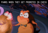 PAWNS WHEN THEY GET PROMOTED IN CHESS